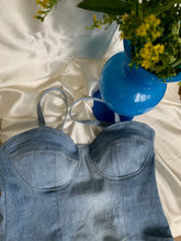 Charger l'image dans la galerie, Bustier en jean Cherry Moon